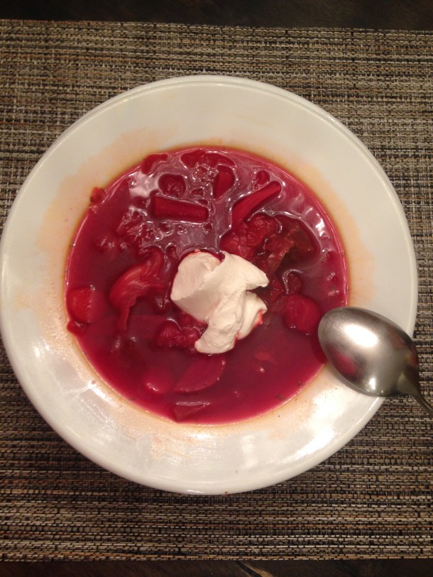 Red Russian Soup/Borsht