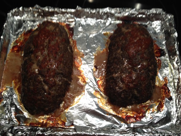 Crimini Mushroom Meat Loaf and Button Mushroom Meat Loaf