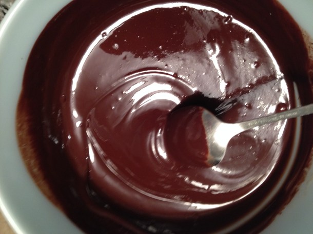 Melted Chocolate and Butter