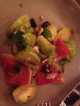 Brussels Sprout Salad with Watermelon Radish, Walnuts and&nbsp;Cranberries